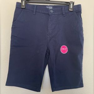 Children’s Place Blue Girls Uniform Shorts Size 14